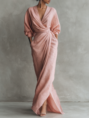 Rosalie | Kleid mit V-Ausschnitt