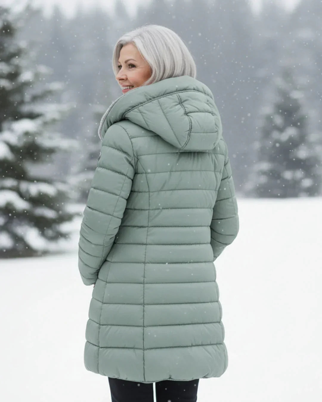 Eva | Gefütterter Wintermantel