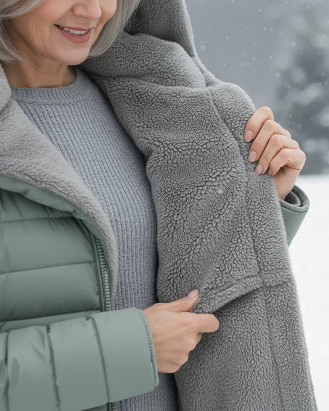 Eva | Gefütterter Wintermantel
