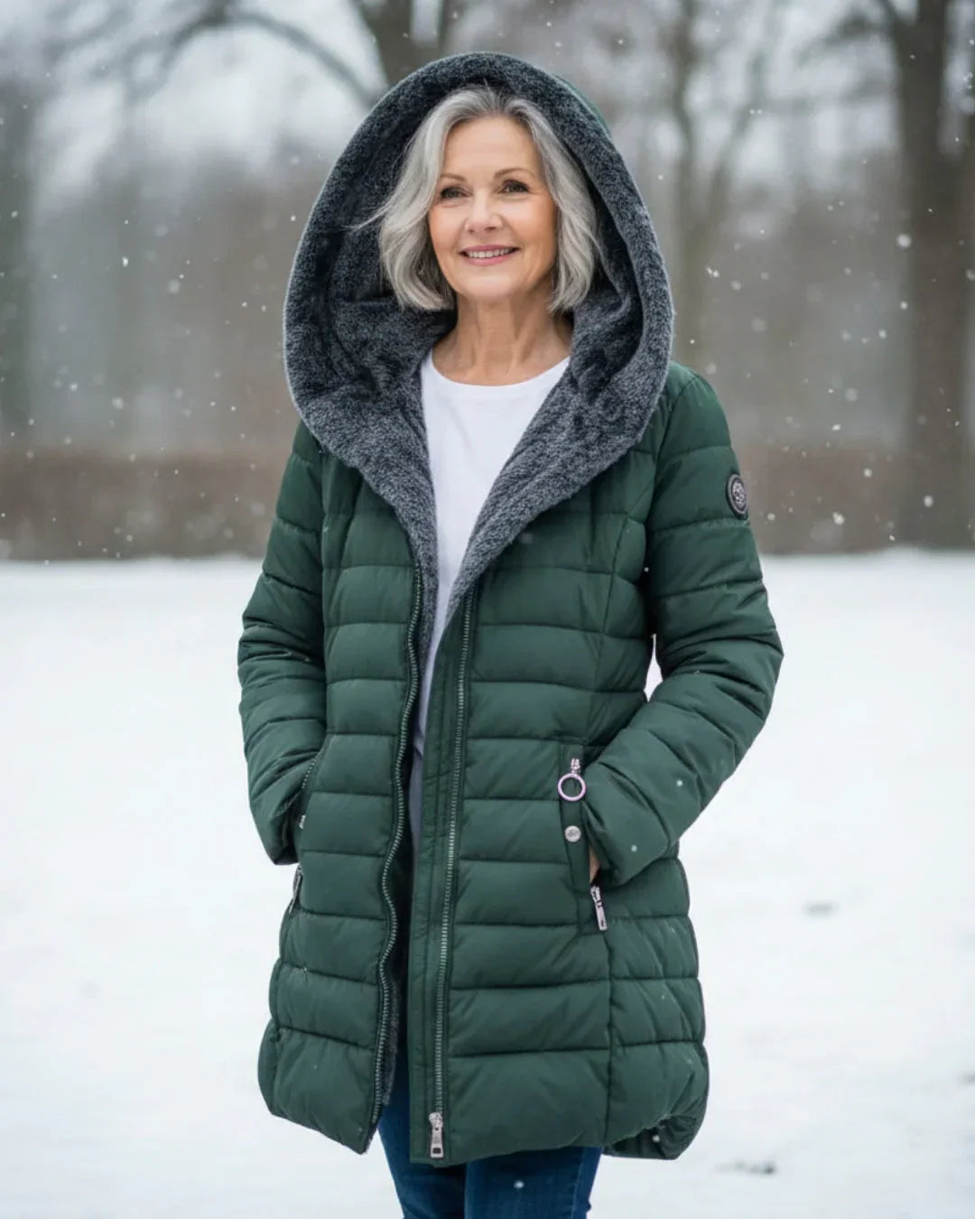 Eva | Gefütterter Wintermantel