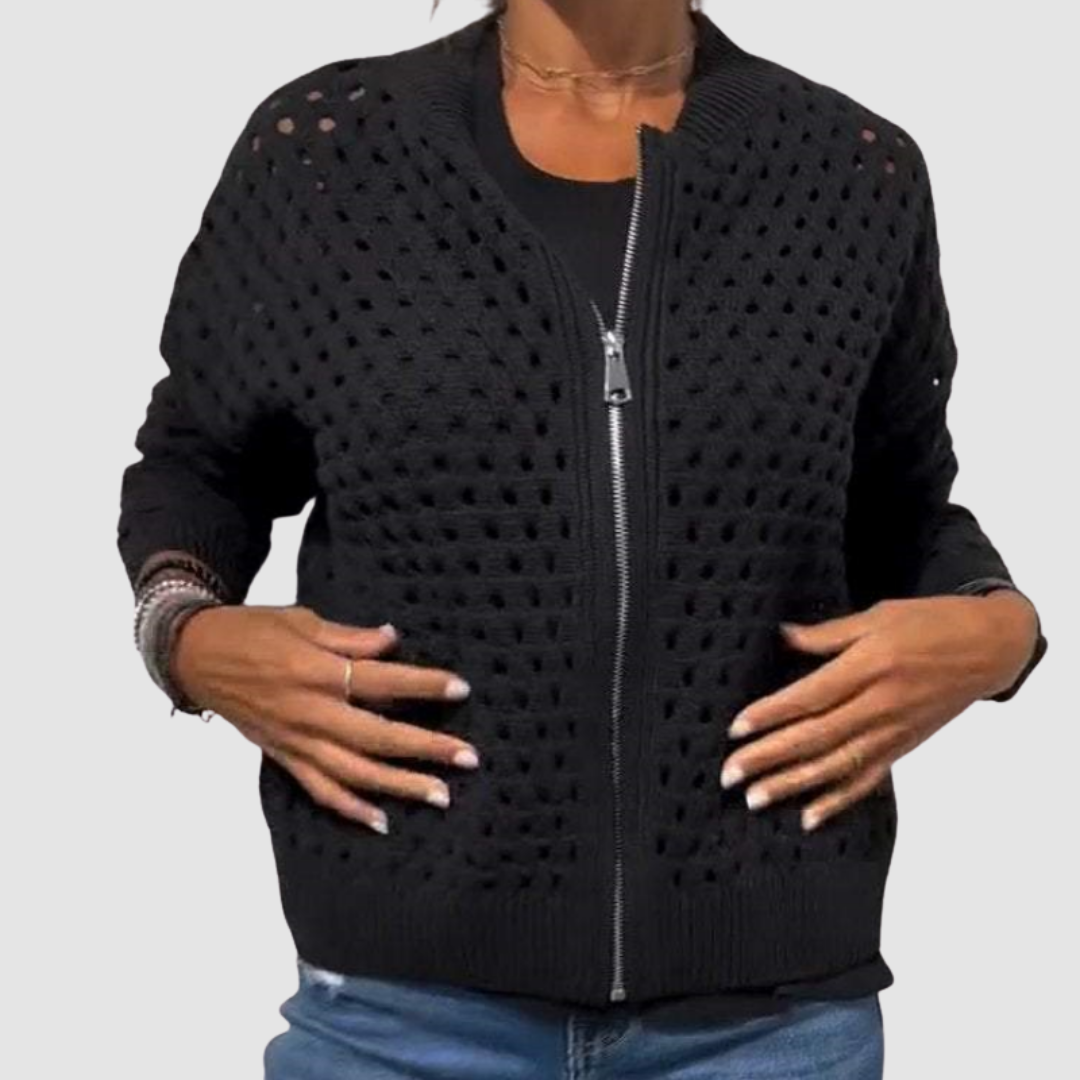 Desiree | Strickjacke mit luxuriöser Struktur