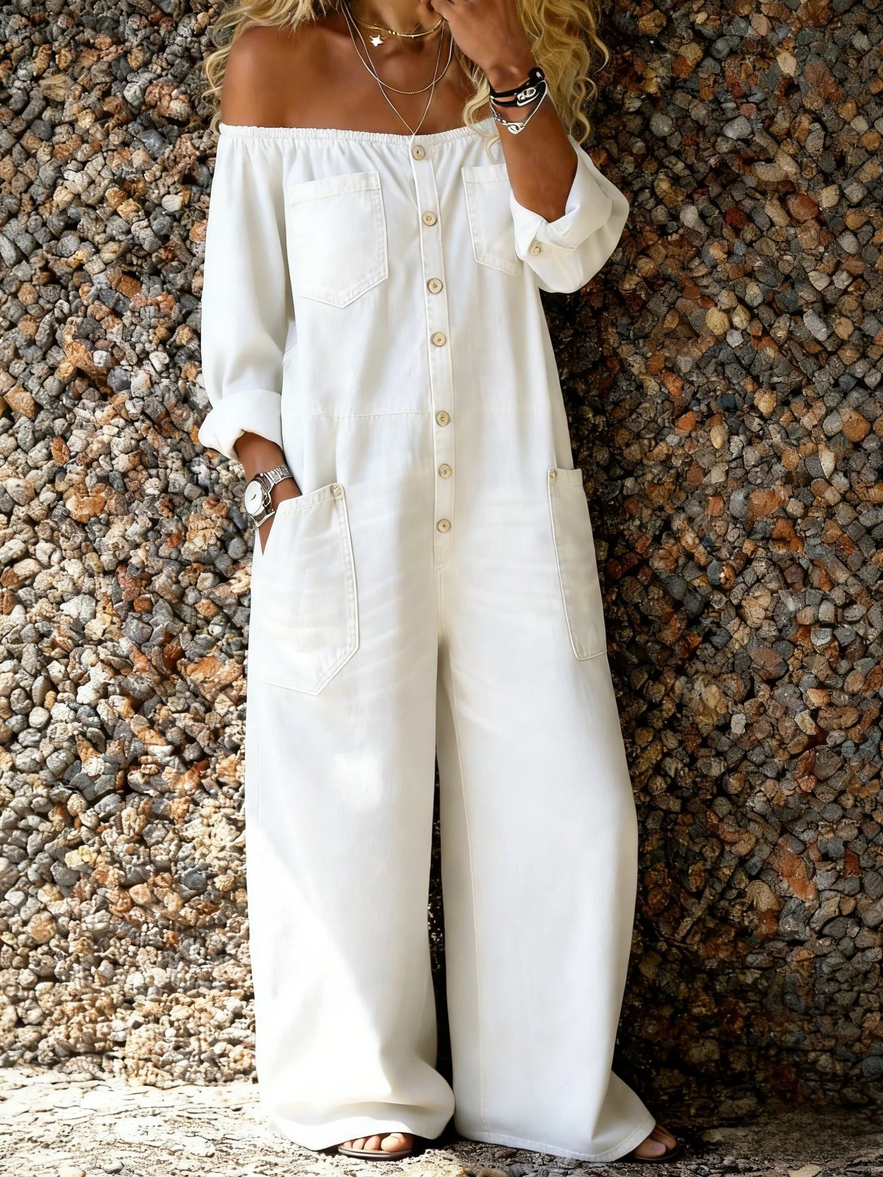 Nikita | Denim-Overall mit bequemer Passform