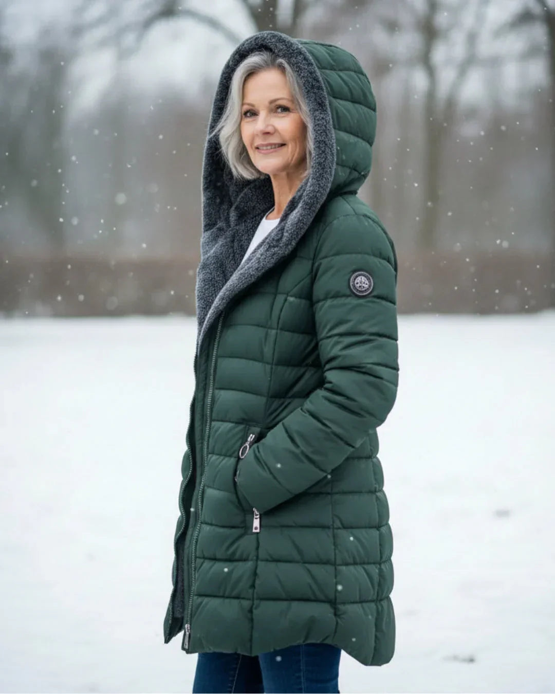 Eva | Gefütterter Wintermantel