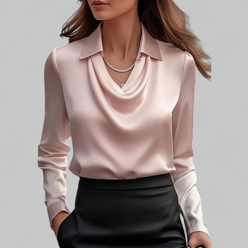 Donna | Satin-Rouge mit Wasserfall-Finish