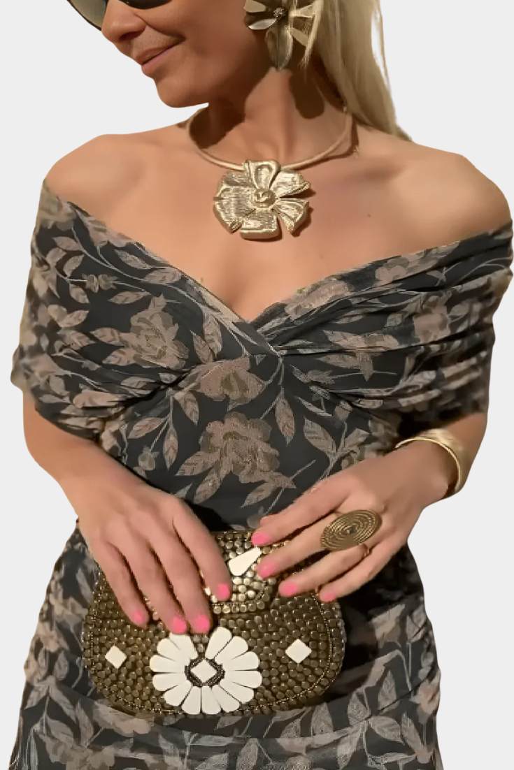 Isabella | Tuch mit drapiertem Ausschnitt