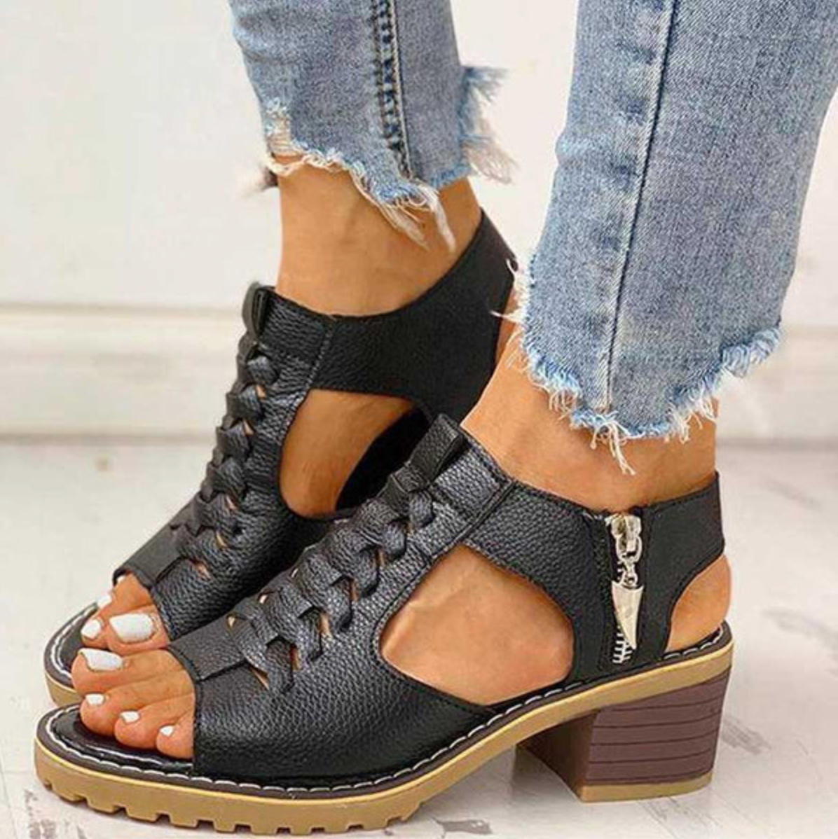 Johanna | Ouida™ Elegante Sandalen mit hohem Absatz