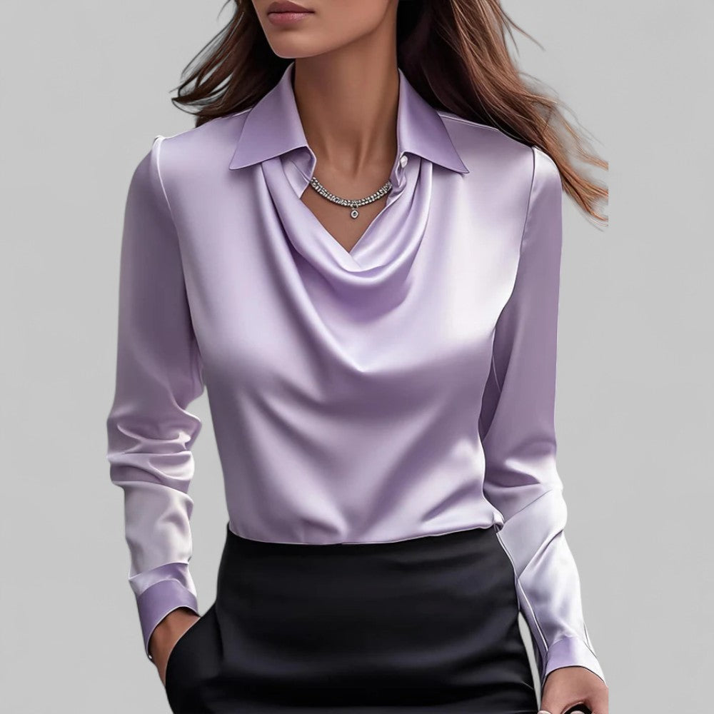 Donna | Satin-Rouge mit Wasserfall-Finish