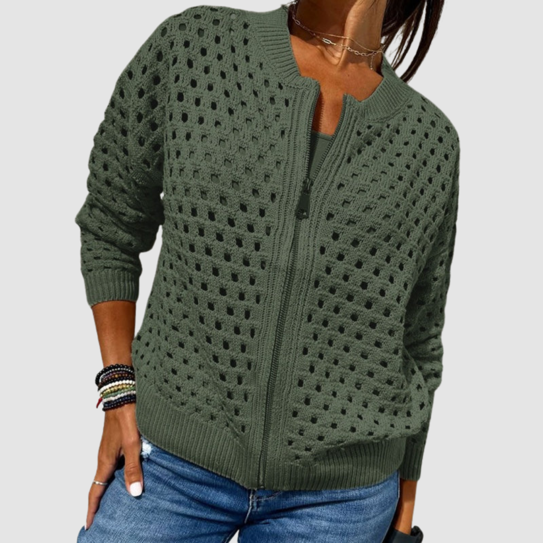 Desiree | Strickjacke mit luxuriöser Struktur