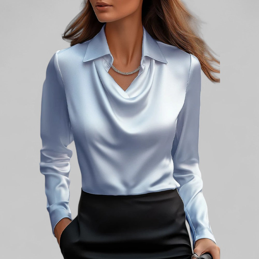 Donna | Satin-Rouge mit Wasserfall-Finish