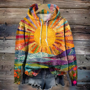 Rianne | Capuzen-Pullover mit Sonnenliege