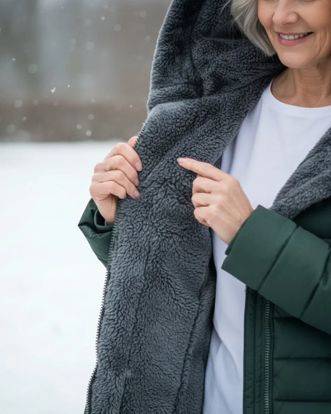 Eva | Gefütterter Wintermantel