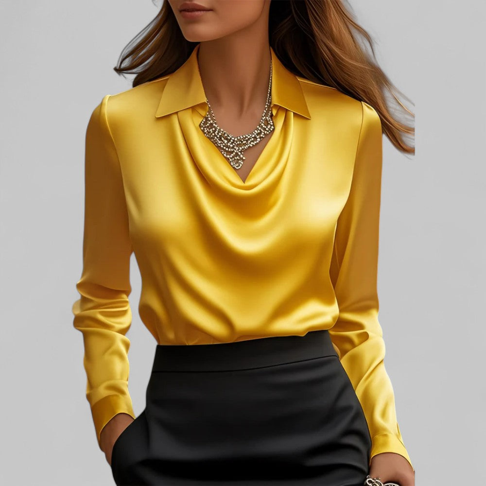 Donna | Satin-Rouge mit Wasserfall-Finish