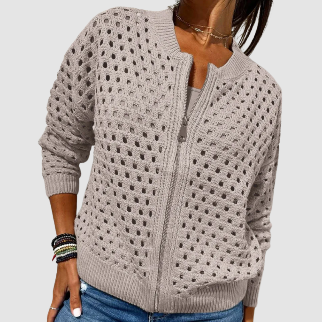 Desiree | Strickjacke mit luxuriöser Struktur