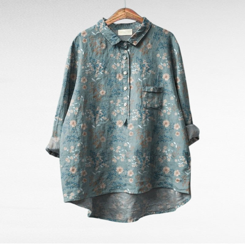 Claire | Luftige Leinenbluse