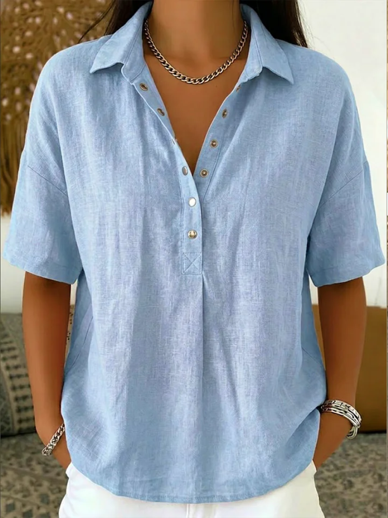 Anja | Elegante Bluse mit Kragen