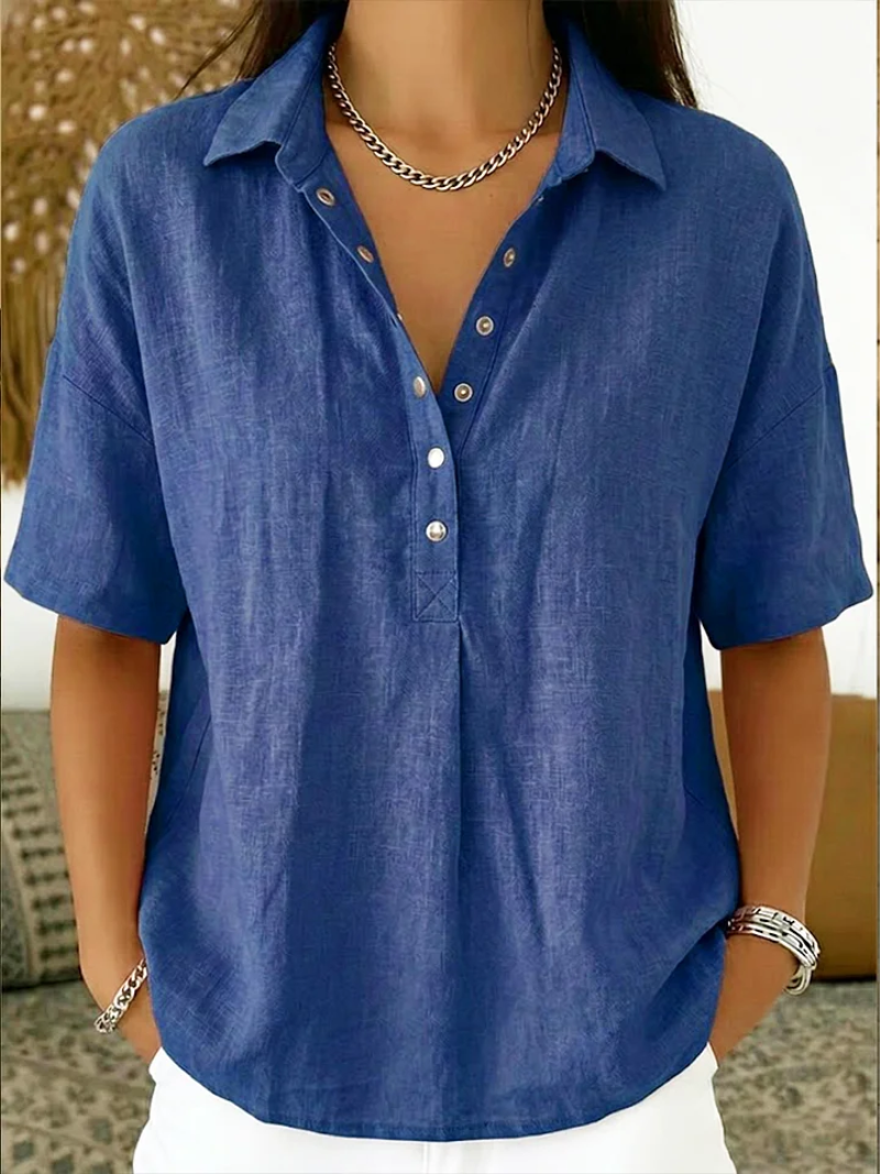 Anja | Elegante Bluse mit Kragen