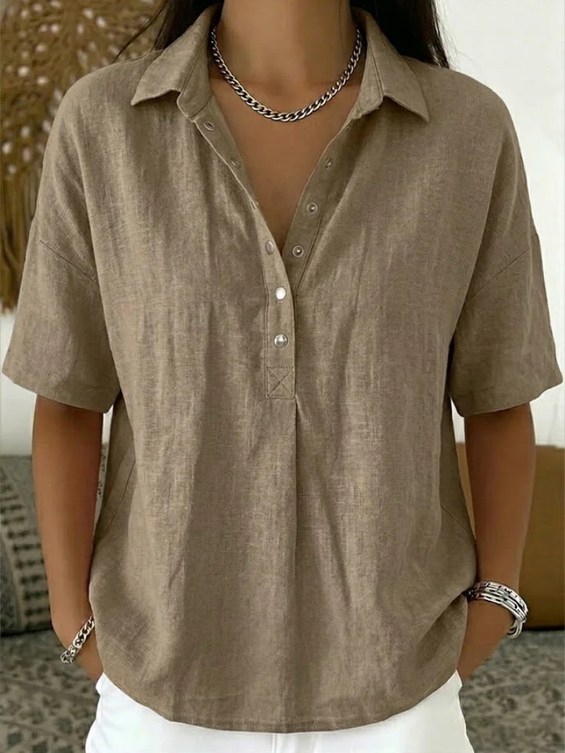 Anja | Elegante Bluse mit Kragen