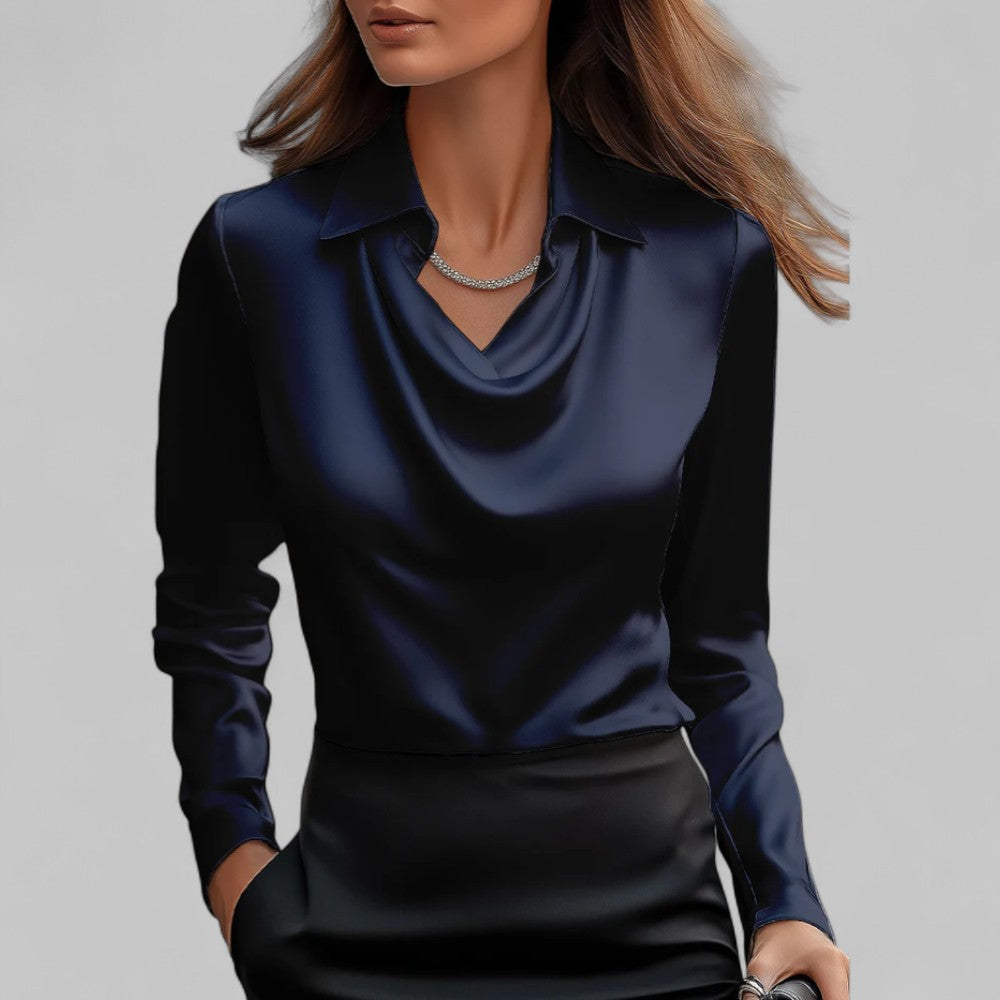 Donna | Satin-Rouge mit Wasserfall-Finish
