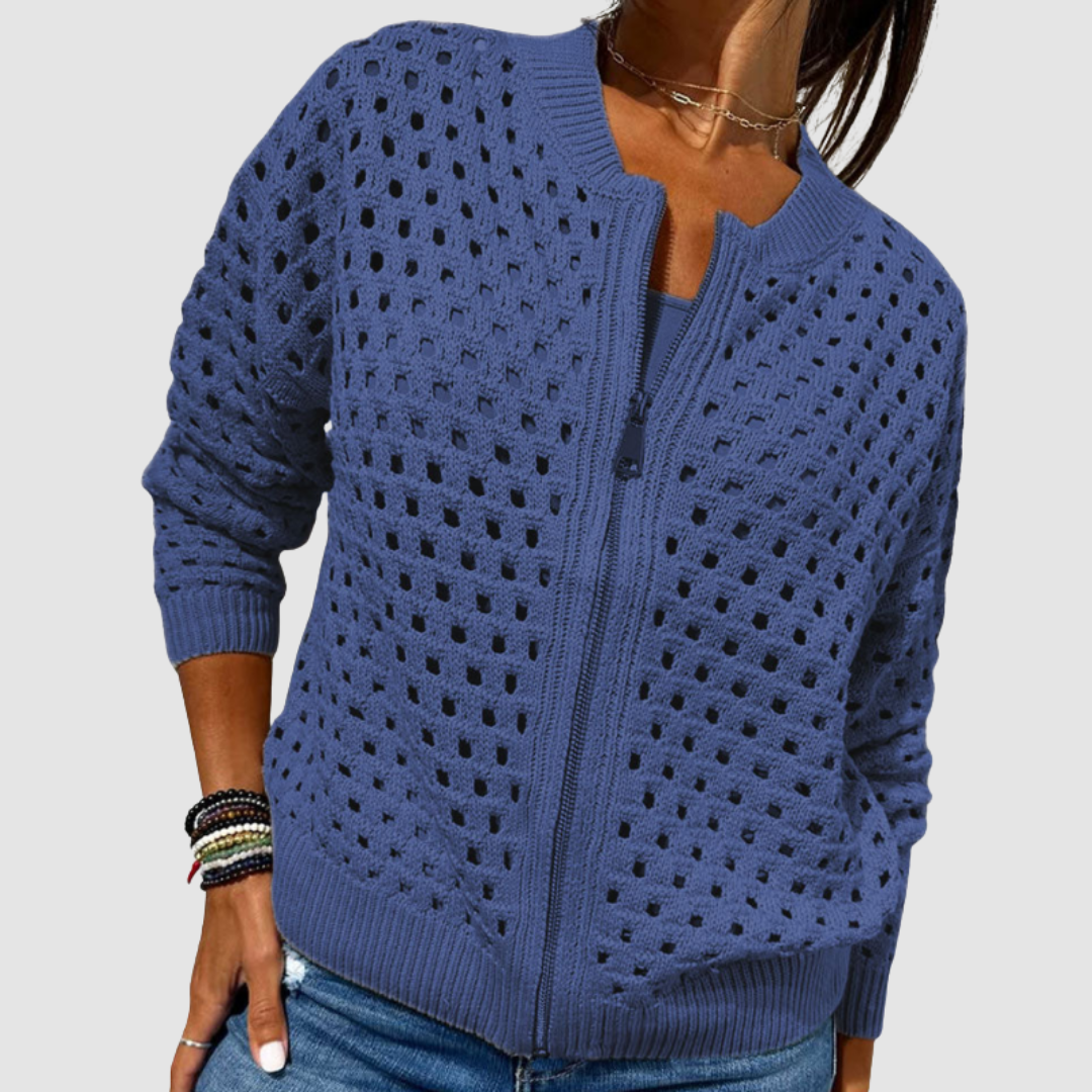 Desiree | Strickjacke mit luxuriöser Struktur