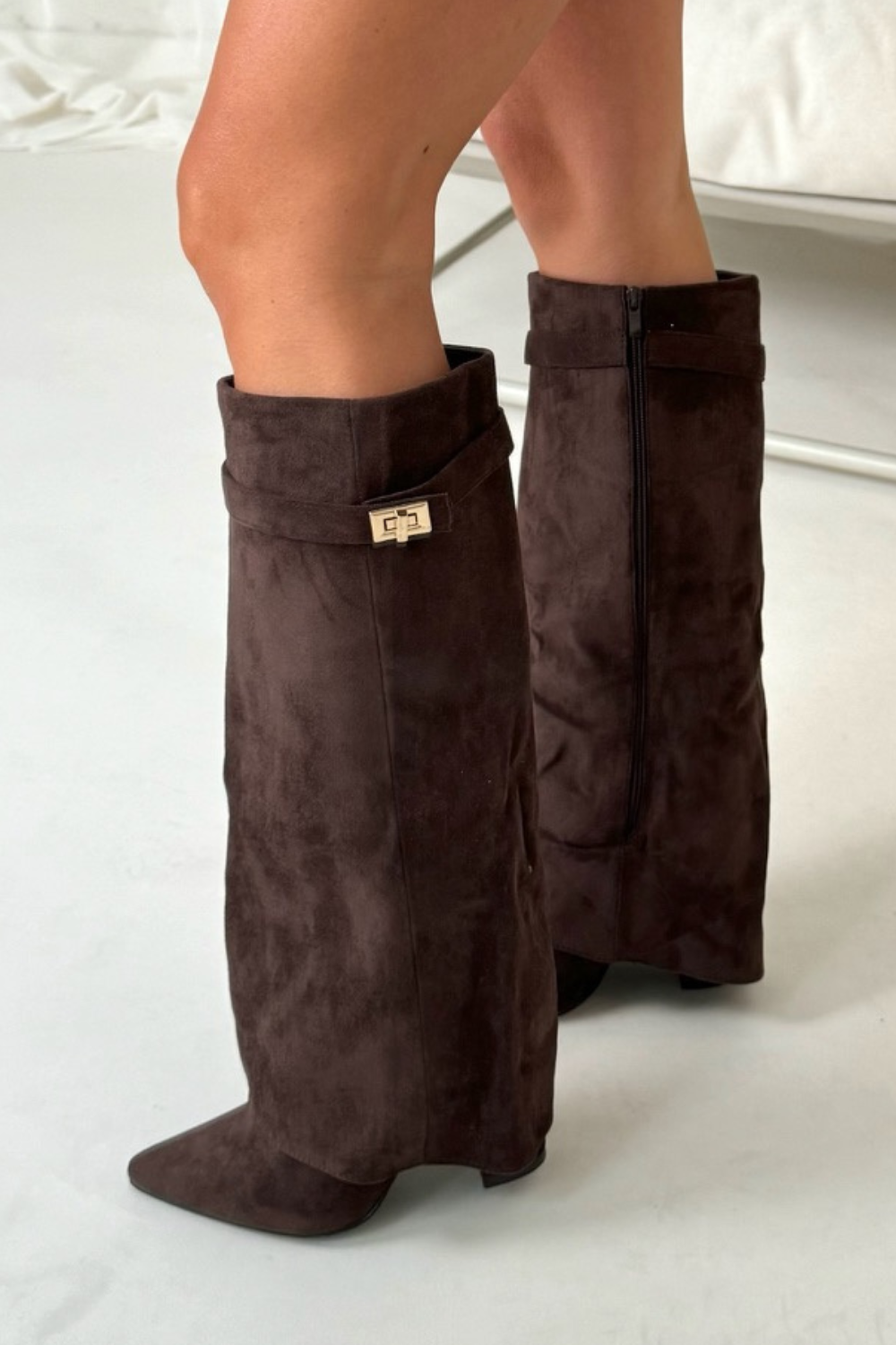 Kelly | Trendige hohe Stiefel