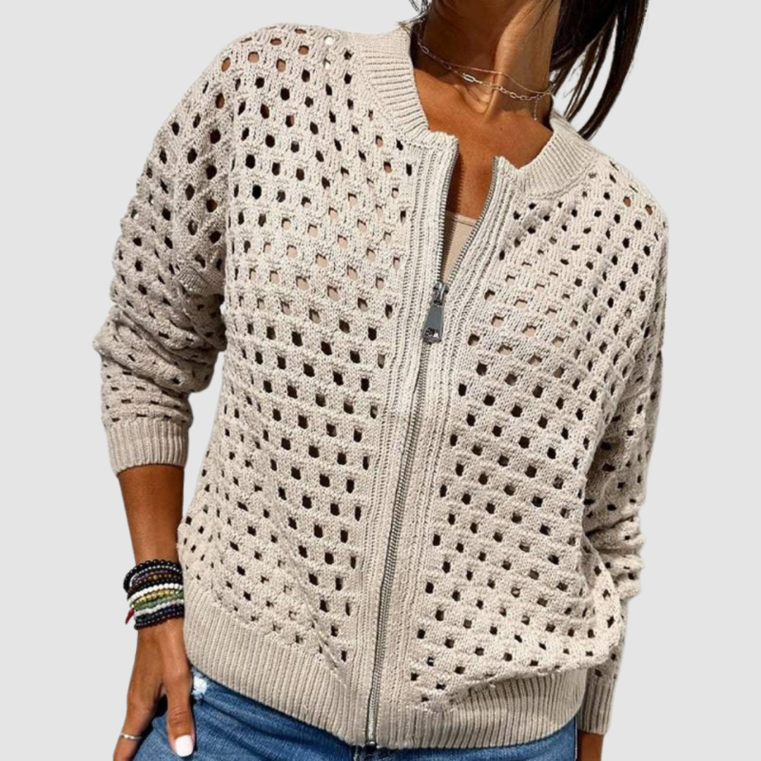Desiree | Strickjacke mit luxuriöser Struktur