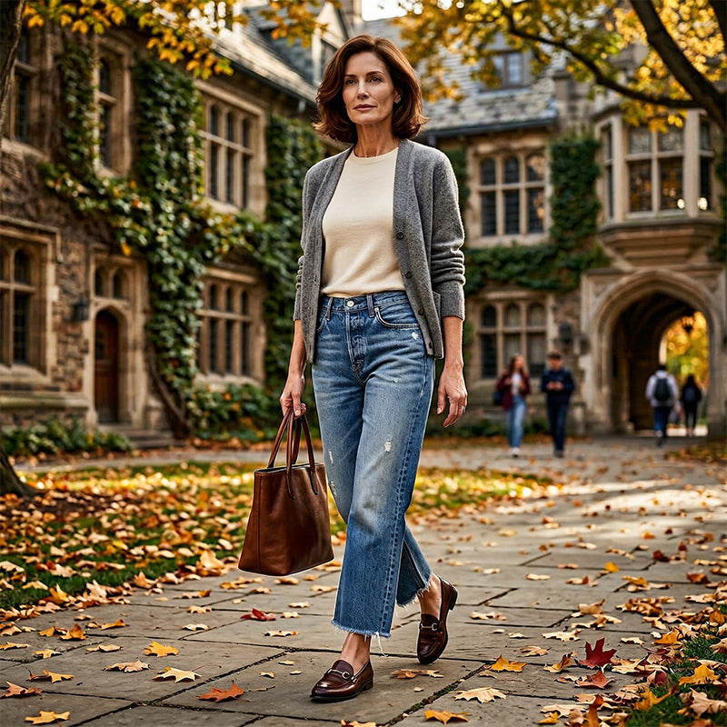 Sanne | Retro-Jeans mit veränderter Passform