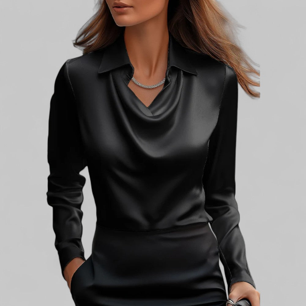 Donna | Satin-Rouge mit Wasserfall-Finish