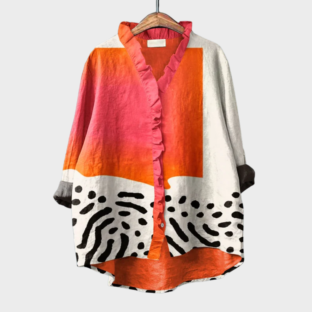 Melinda | Luftige Leinenbluse