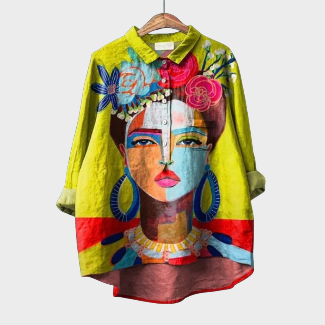 Amelia | Luftige Leinenbluse