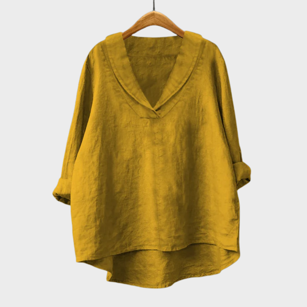 Samantha | Luftige Leinenbluse