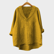 Samantha | Luftige Leinenbluse