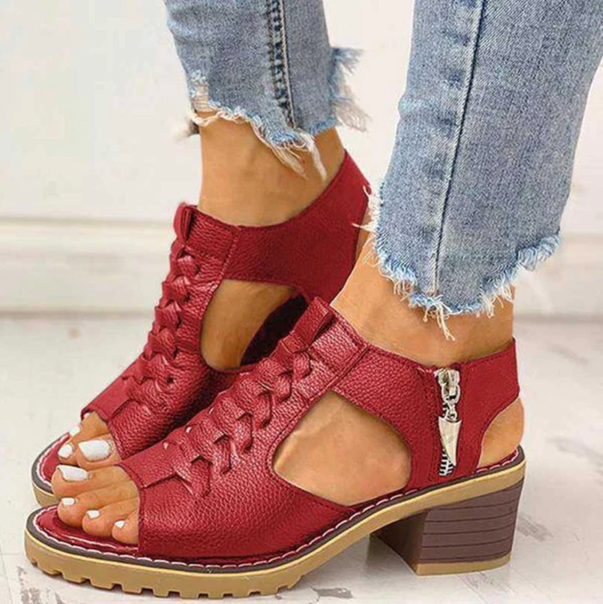 Johanna | Ouida™ Elegante Sandalen mit hohem Absatz