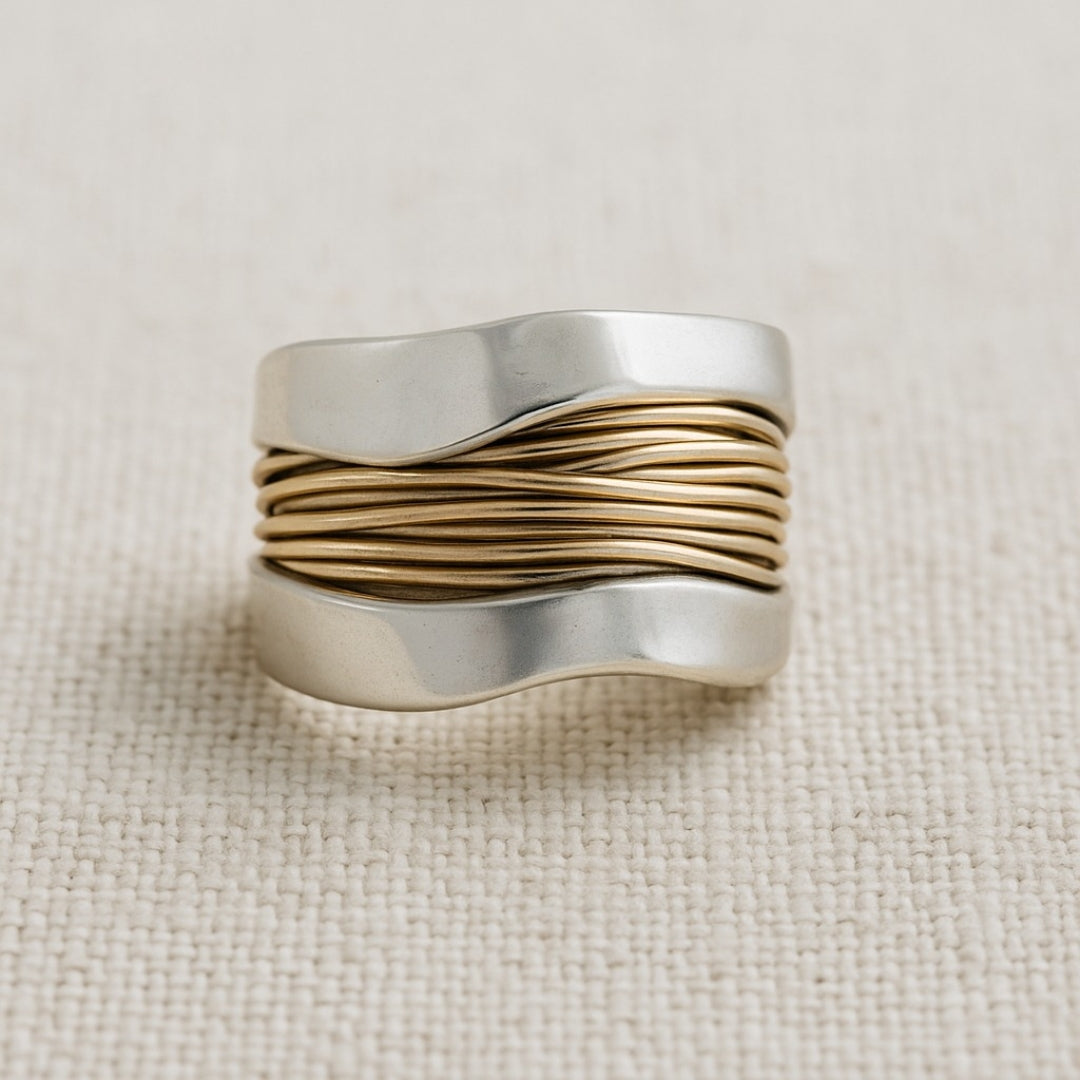 Elin | Wundervoller Ring in Gold und Silber