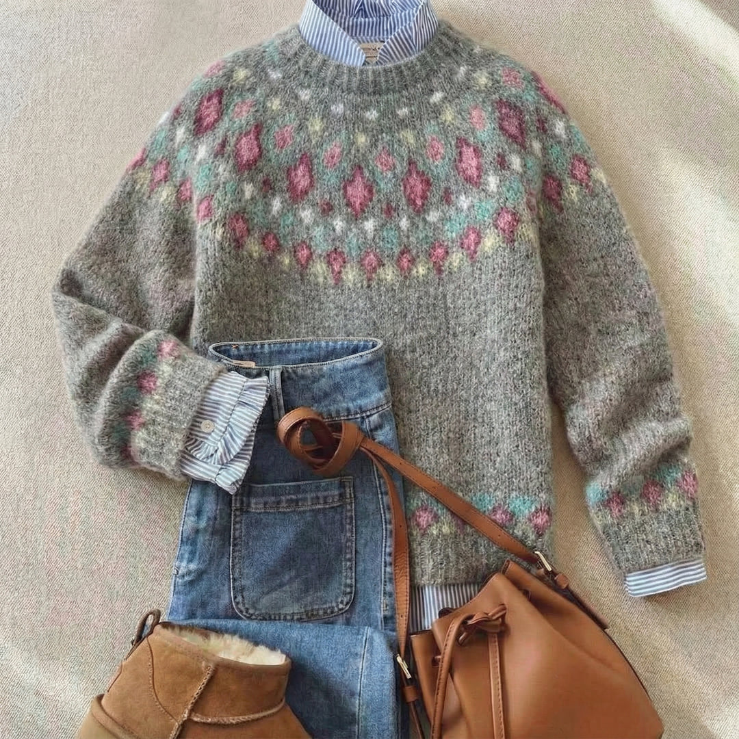 Denise™ | Klassischer Vintage-Stretchpullover