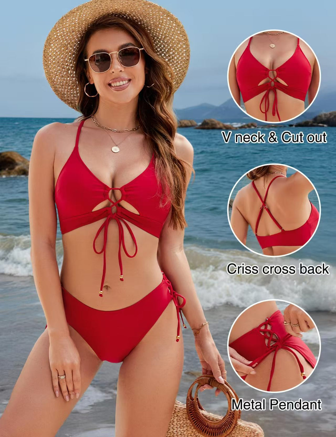 Sophia | Bikini-Set mit Schnürung