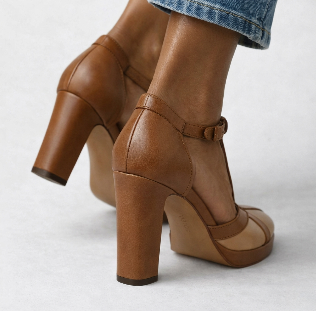 Maëlyne | Retro-Pumps mit bequemer Sohle