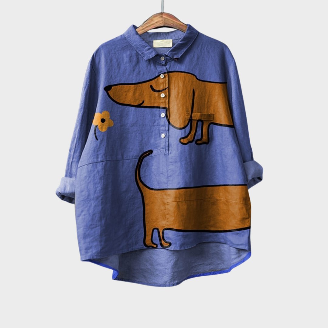 Amelie | Luftige Leinenbluse