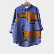 Amelie | Luftige Leinenbluse