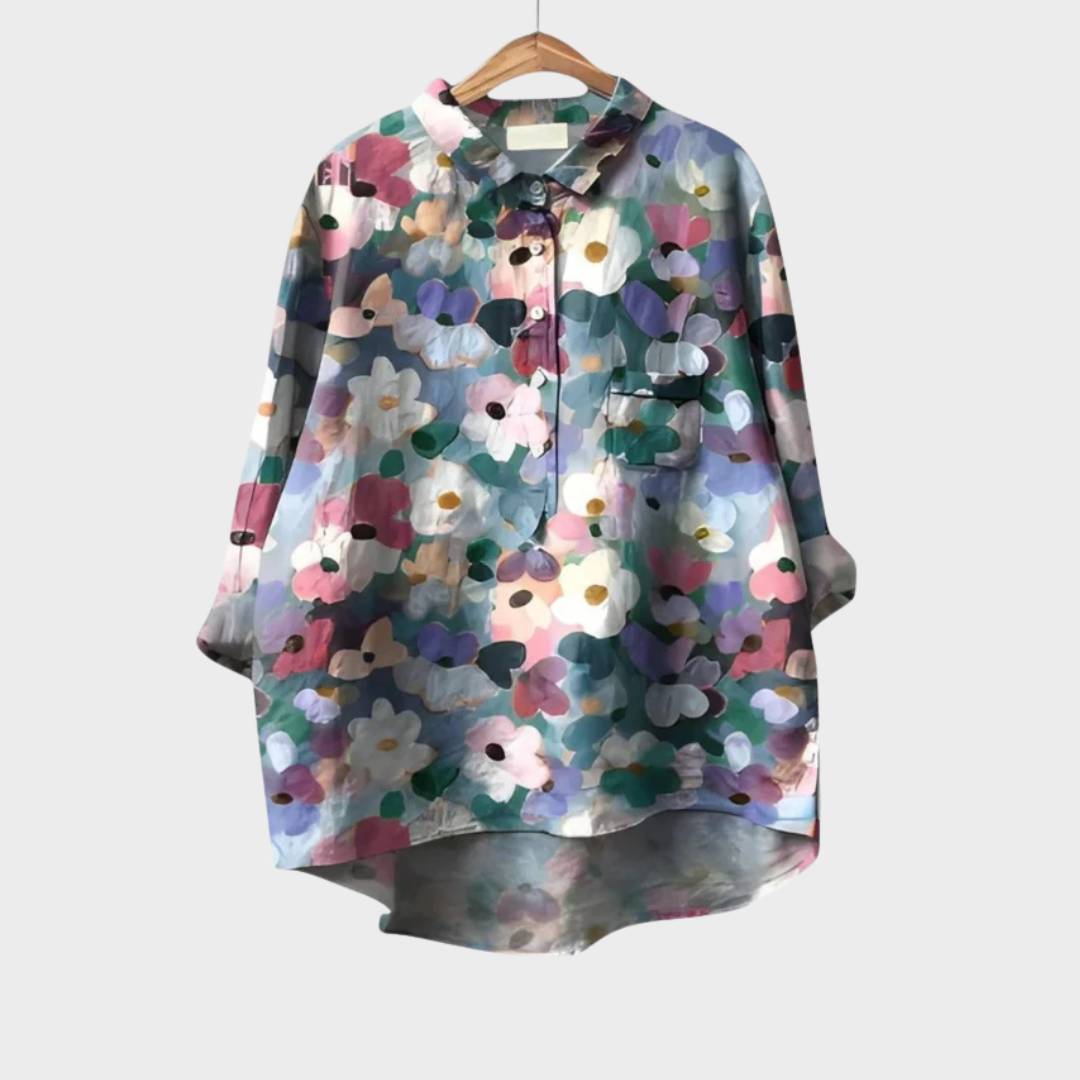 Elise | Luftige Leinenbluse