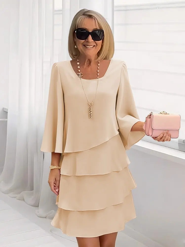 Katharina | Bequemes Kleid mit eleganten Rüschen
