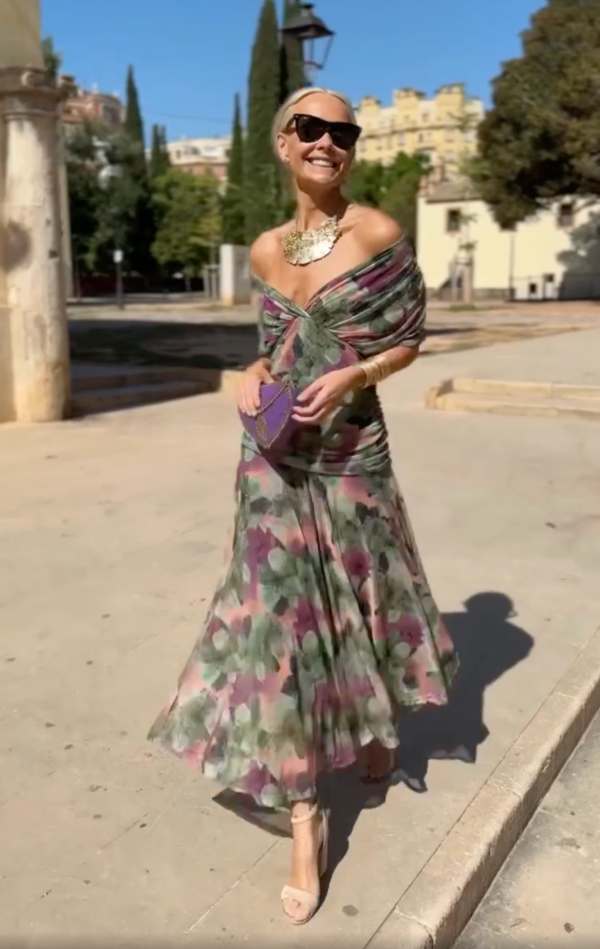 Isabella | Tuch mit drapiertem Ausschnitt