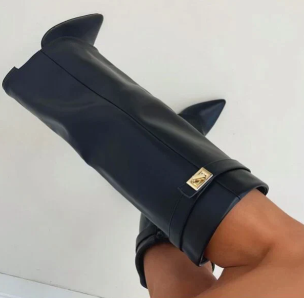 Kelly | Trendige hohe Stiefel