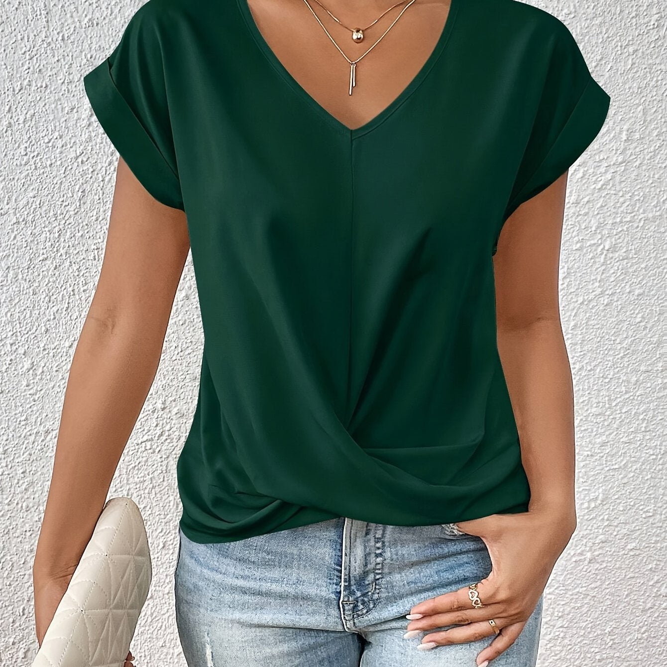 Bo | Stylische Bluse mit V-Ausschnitt