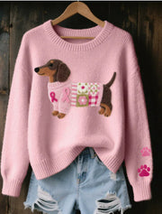 Bella™ – Bequemer Pullover mit Hundemotiv