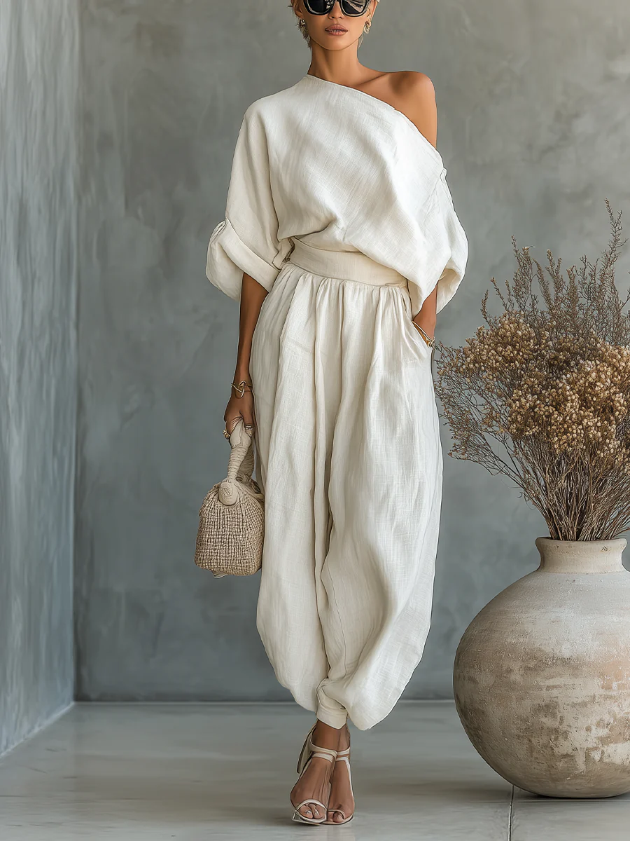 Tess | Sommerset mit offenen Schultern