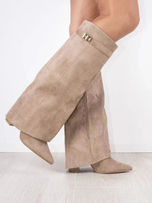 Kelly | Trendige hohe Stiefel