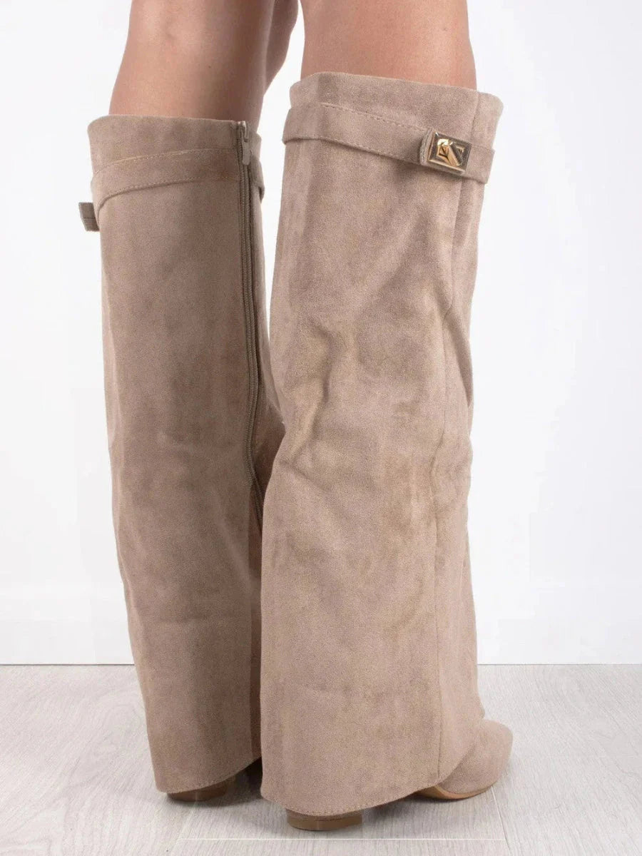 Kelly | Trendige hohe Stiefel