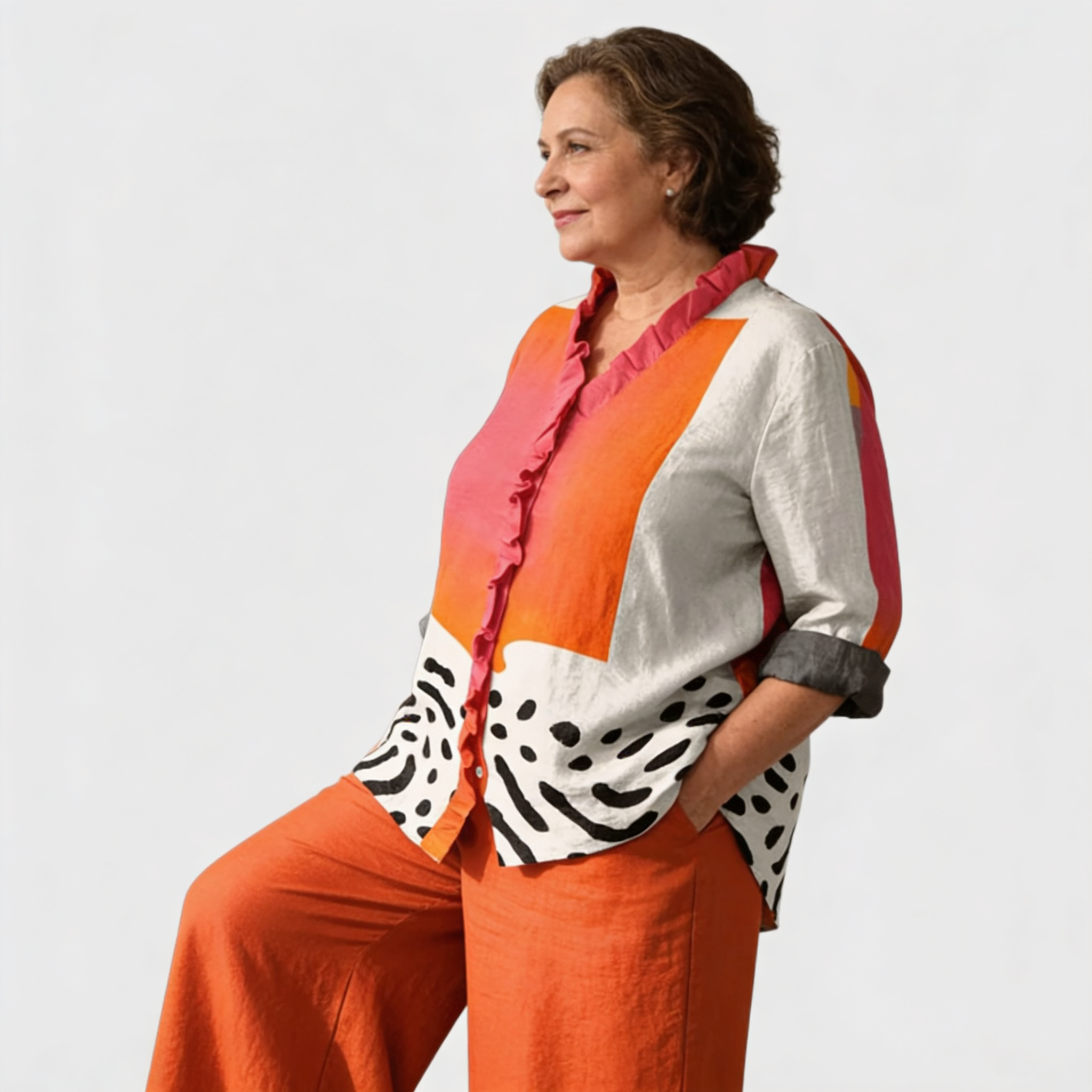 Melinda | Luftige Leinenbluse
