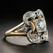Isabella | Vintage-Ring mit Zirkonia-Steinen