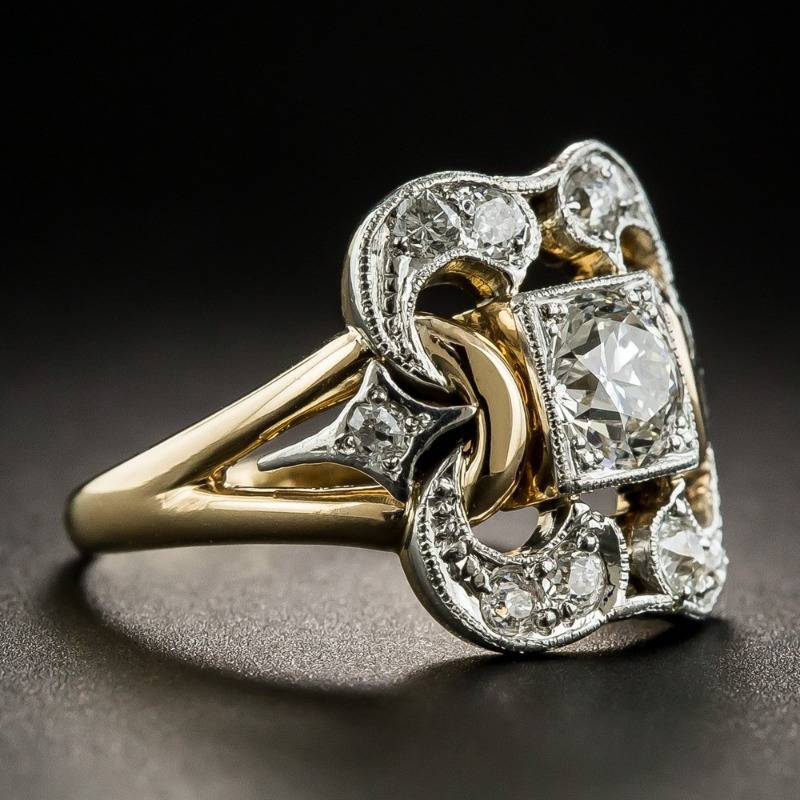 Isabella | Vintage-Ring mit Zirkonia-Steinen
